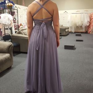 Wtoo Lavender Tulle Formal Gown